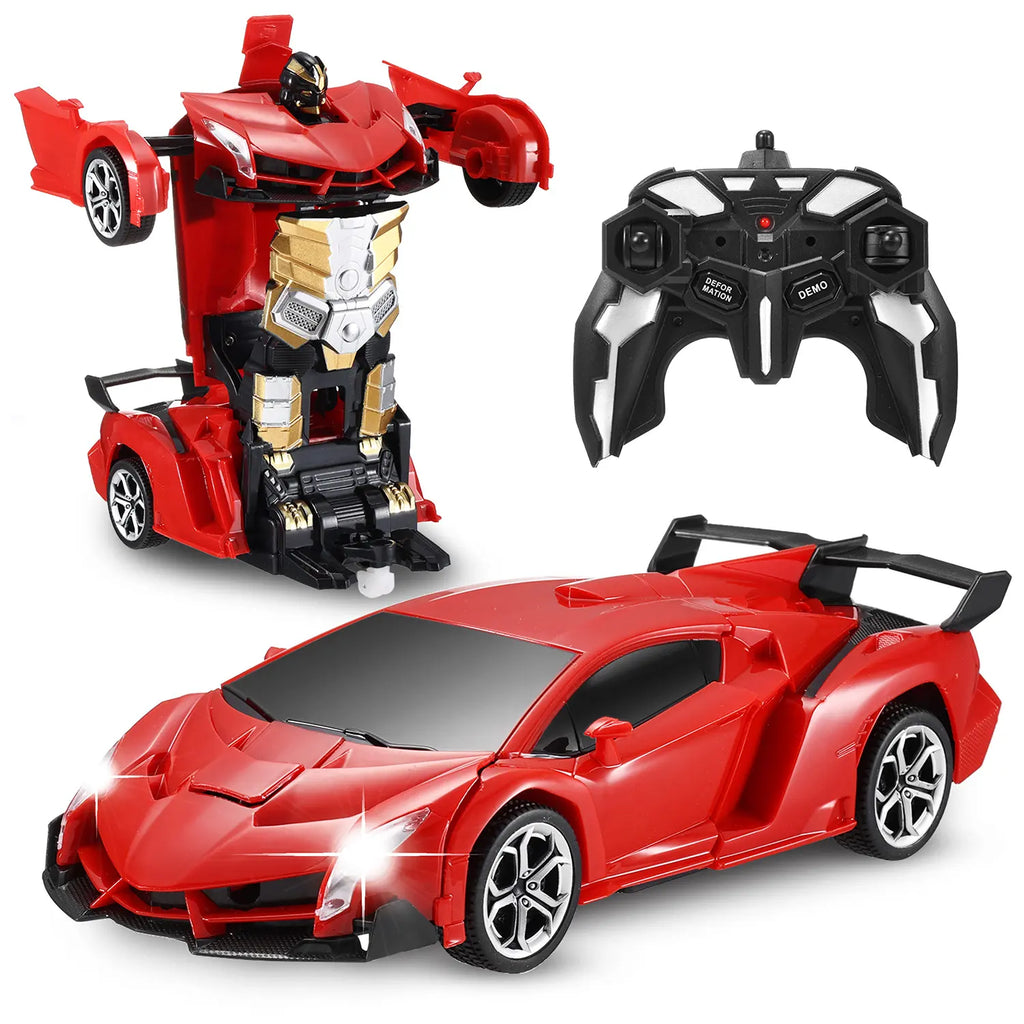Carro Robô Transformável RC 2 em 1