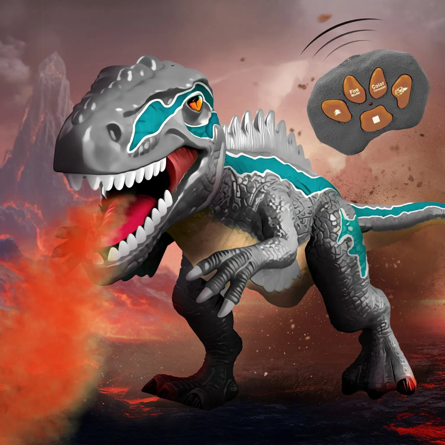 Dinossauro Robô T-Rex com Controle Remoto