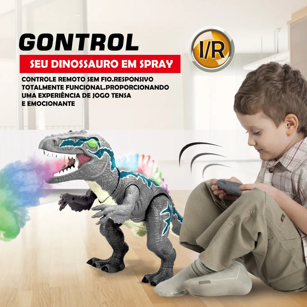 Dinossauro Robô T-Rex com Controle Remoto