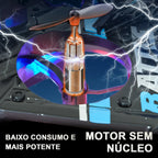 Avião de Controle Remoto Caça RC Jet com LED e Giro 360°