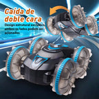 Carro de Controle Remoto Anfíbio com Luzes LED