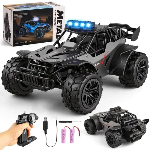 Monster Truck de Controle Remoto 1:16 com Duas Baterias